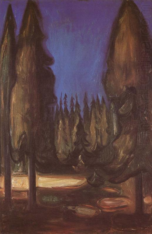 Forest, Edvard Munch